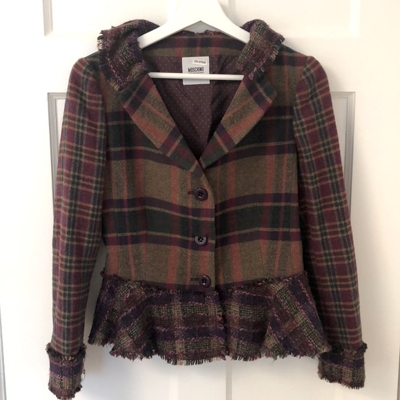 Moschino Cheap & Chic Wool & Cashmere Blazer - Picture 1 of 7